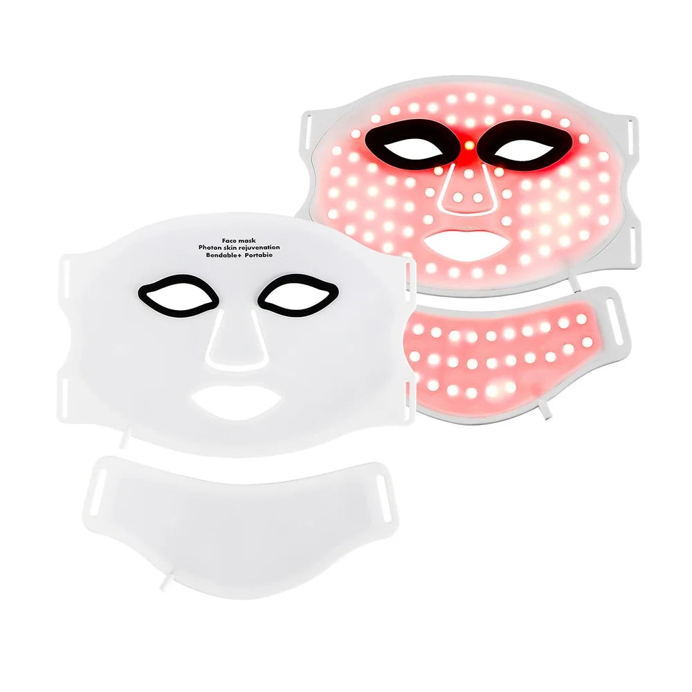 7-Color LED Face & Neck Therapy Mask